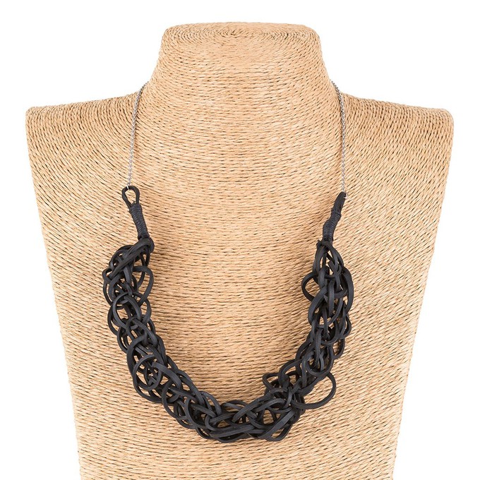 Bundle Recycled Rubber Necklace from Paguro Upcycle