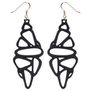 Pebble Recycled Rubber Earrings - Eco-Friendly Jewellery from Paguro Upcycle Pebble Recycled Rubber Earrings - Eco-Friendly Jewellery from Paguro Upcycle