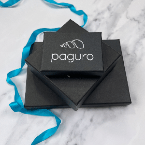 Honeycomb Recycled Rubber Necklace from Paguro Upcycle