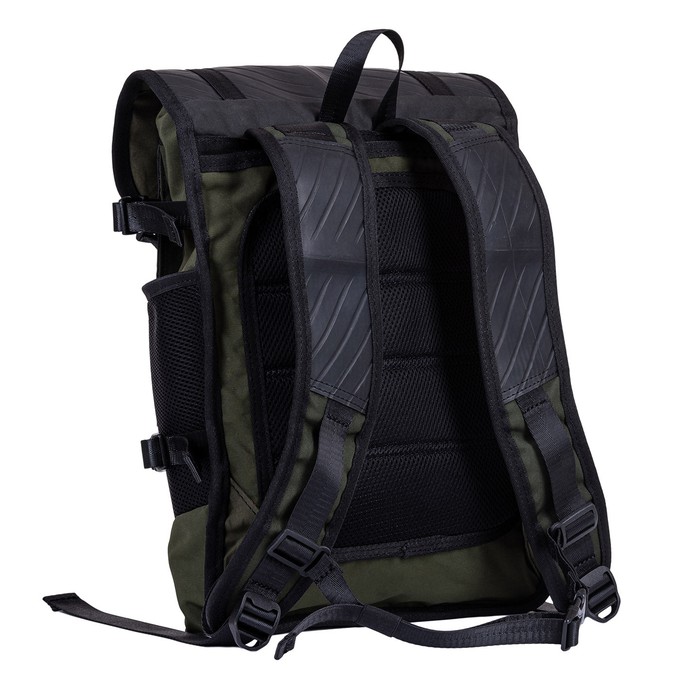 Colonel Vegan Water Resistant Backpack with Laptop Compartment from Paguro Upcycle