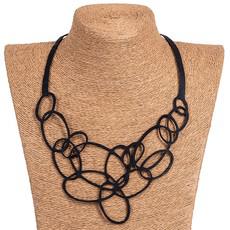 Infinity Upcycled Inner Tube Necklace van Paguro Upcycle