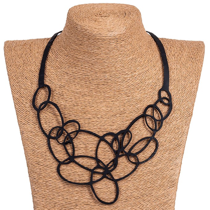 Infinity Upcycled Inner Tube Necklace from Paguro Upcycle