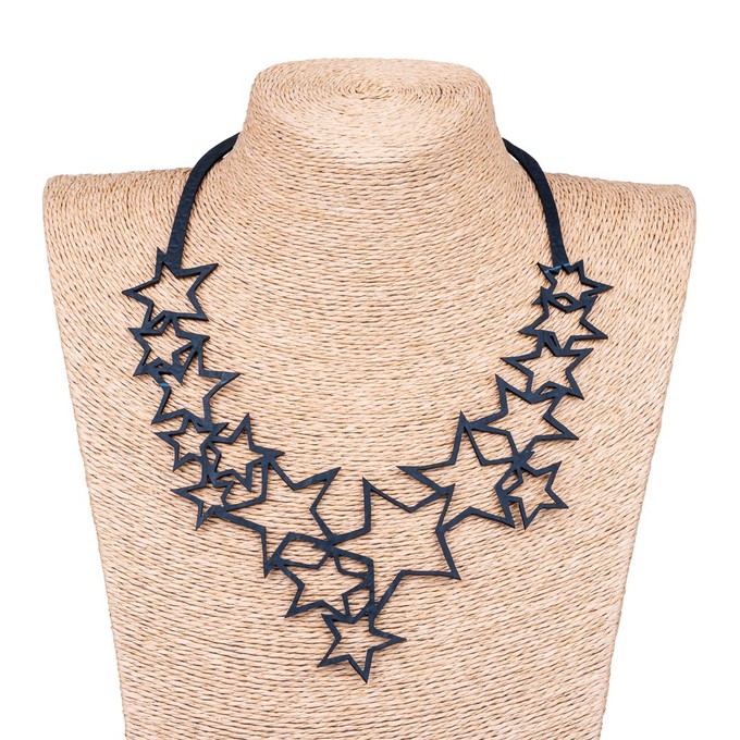 Star Upcycle Inner Tube Necklace from Paguro Upcycle