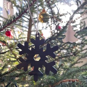 Snowflake Eco Friendly Christmas Decoration from Paguro Upcycle