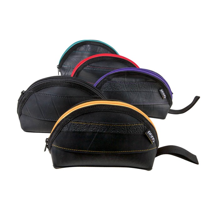 Ness Multipurpose Inner Tube Vegan Travel Pouch (6 colours available) from Paguro Upcycle