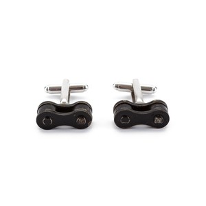 Paguro Upcycle Recycled Bicycle Chain Cufflinks Eco Gift from Paguro Upcycle