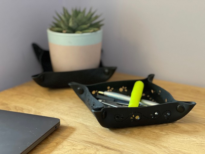 Upcycled Rubber Trinket Tray from Paguro Upcycle