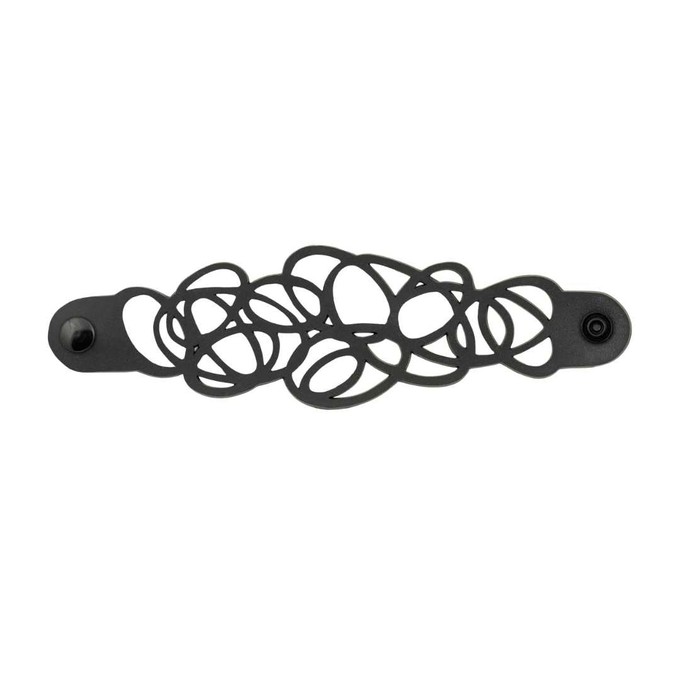 Infinity Reclaimed Rubber Inner Tube Bracelet from Paguro Upcycle