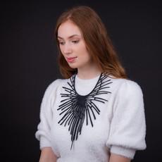 Paguro Upcycle NOva Solar Upcycled Statement Necklace via Paguro Upcycle