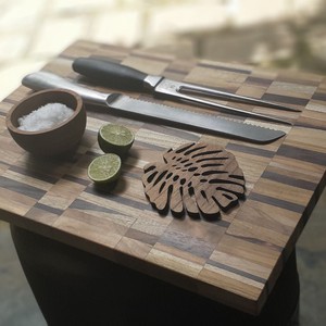 Upcycled End Grain Cutting Board - Pattern E (2 Sizes Available) from Paguro Upcycle