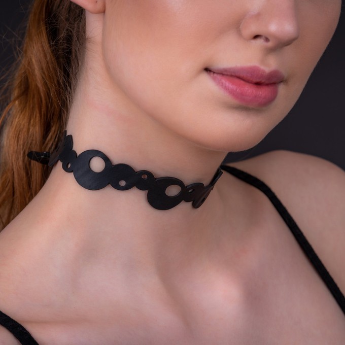 Eternity Recycled Rubber Choker from Paguro Upcycle
