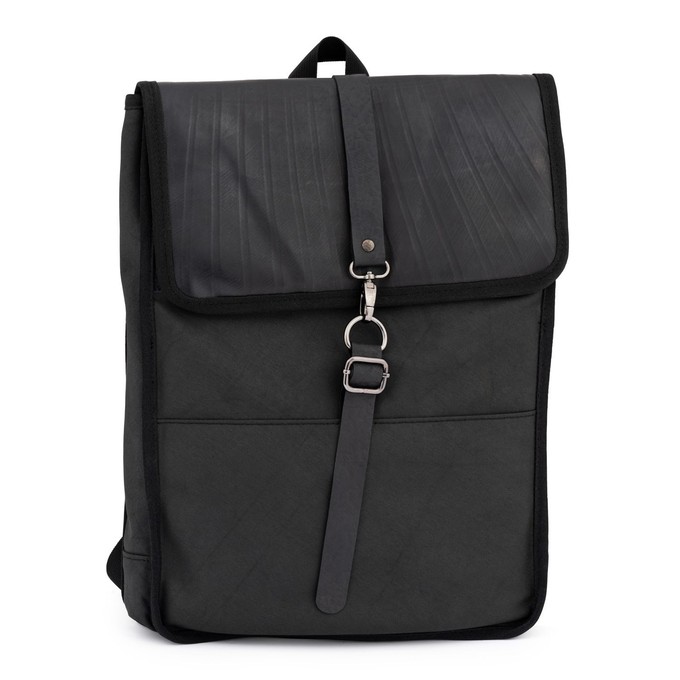 Urban Water Resistance Vegan Everyday Backpack from Paguro Upcycle