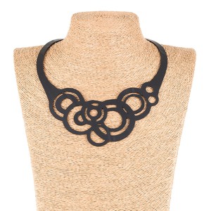 Circular Rubber Necklace from Paguro Upcycle Circular Rubber Necklace from Paguro Upcycle