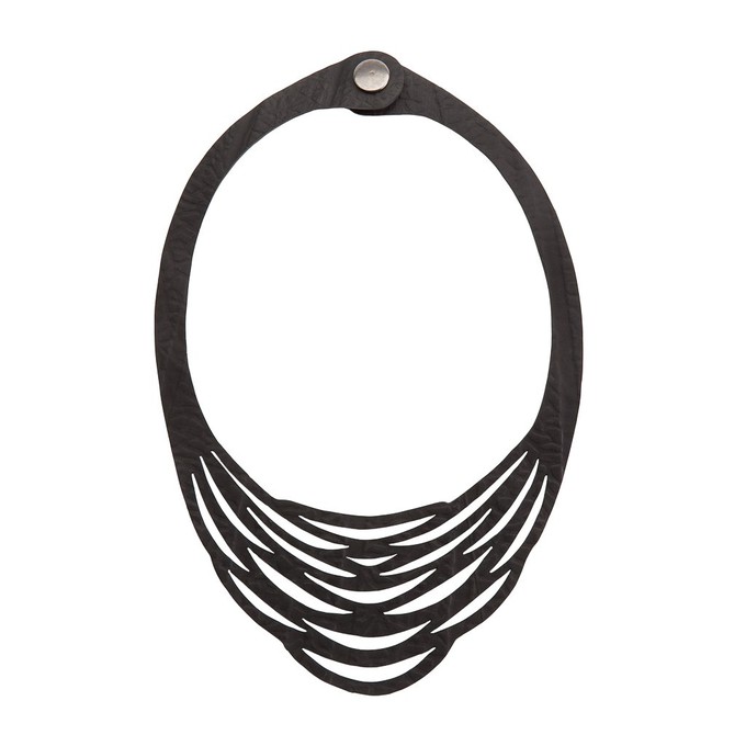 Autumn Inner Tube Necklace from Paguro Upcycle