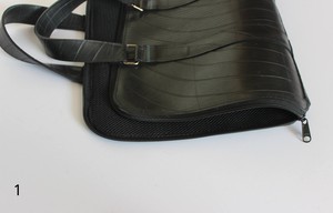 Slimline Inner Tube Padded Vegan Laptop Bag from Paguro Upcycle