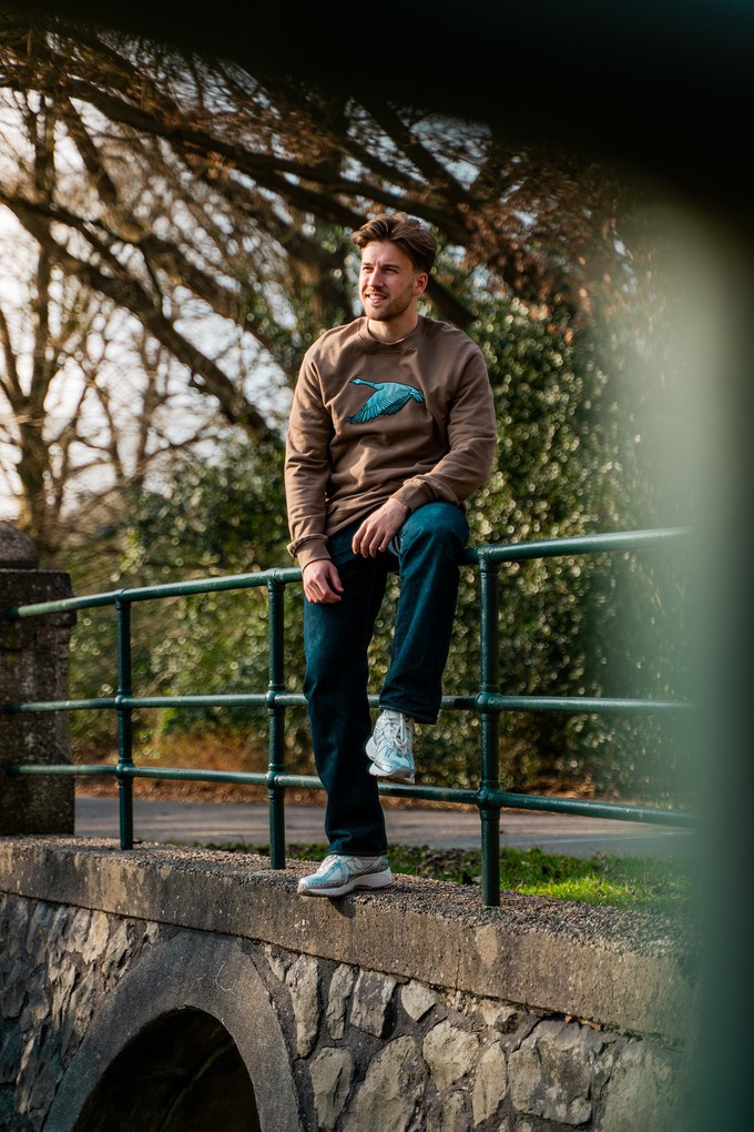 De Gans Re-Use | Sweater Unisex | Faded Brown from PapajaRocks