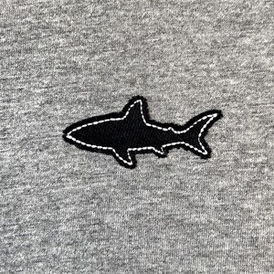 De Haai Re-Use | T-shirt Unisex | Mid Heather Grey from PapajaRocks