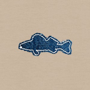 De Snoekbaars Re-Use | T-shirt Unisex | Desert Dust from PapajaRocks