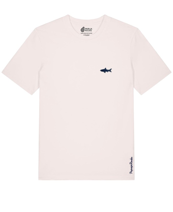 De Haai Re-Use | T-shirt Unisex | Vintage White from PapajaRocks