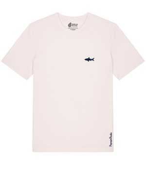 De Haai Re-Use | T-shirt Unisex | Vintage White from PapajaRocks