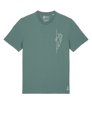 De Specht Two Line | T-shirt Unisex | Green Bay from PapajaRocks