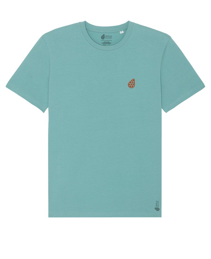 De Logo | T-shirt Unisex | Teal Monstera | 7 Kleuren (Kleur gaat uit de collectie) from PapajaRocks