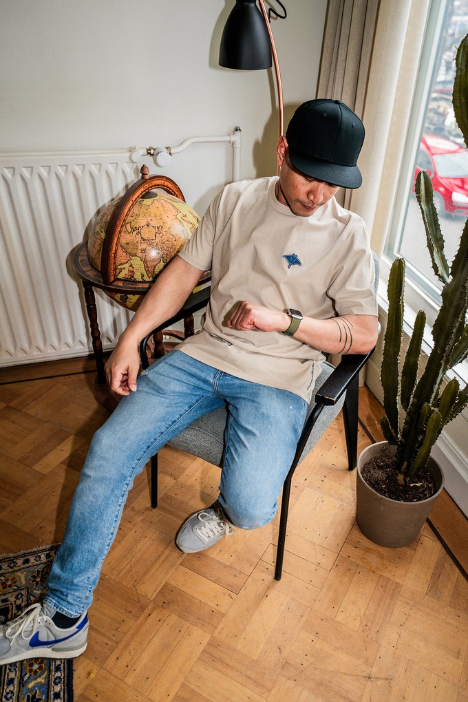 De Manta Re-Use | T-shirt Unisex | Desert Dust from PapajaRocks