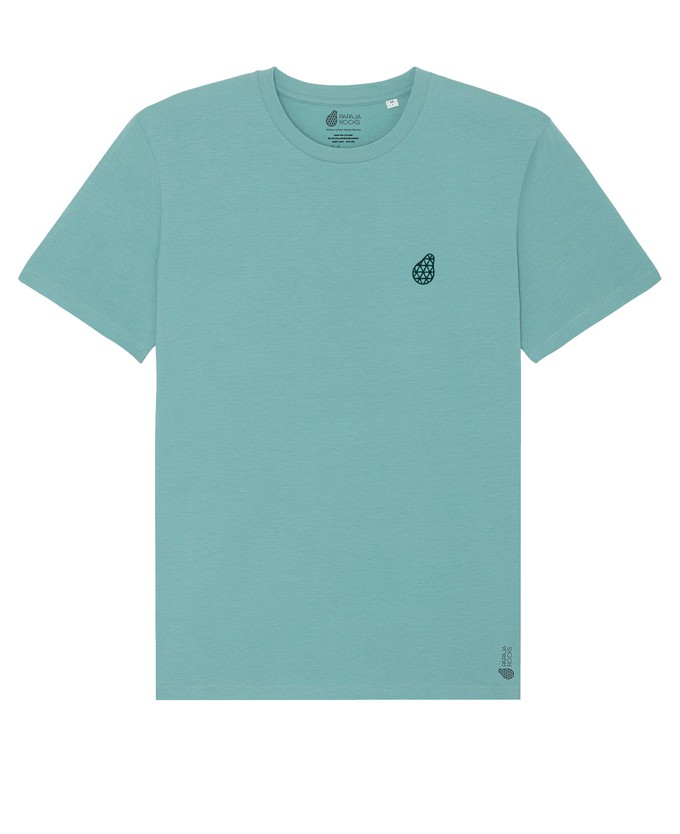 De Logo | T-shirt Unisex | Teal Monstera | 7 Kleuren (Kleur gaat uit de collectie) from PapajaRocks
