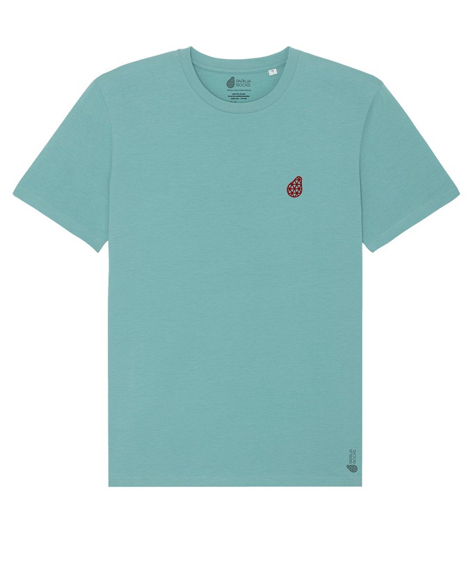 De Logo | T-shirt Unisex | Teal Monstera | 7 Kleuren (Kleur gaat uit de collectie) from PapajaRocks
