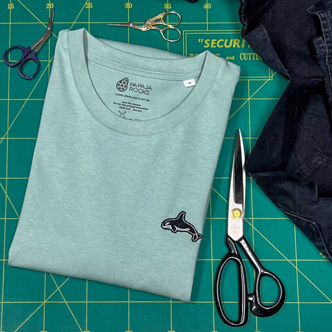 De Orca Re-Use | T-shirt Unisex | Aloe from PapajaRocks