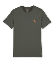 De Uil | T-shirt Unisex | Khaki van PapajaRocks