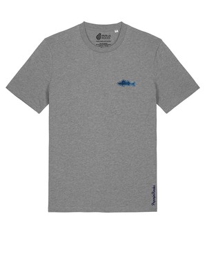 De Snoekbaars Re-Use | T-shirt Unisex | Mid-Heather Grey from PapajaRocks