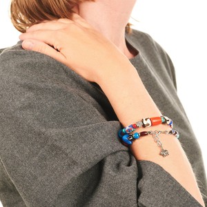 Glass bead bracelet "Maiduguri" from PEARLS OF AFRICA