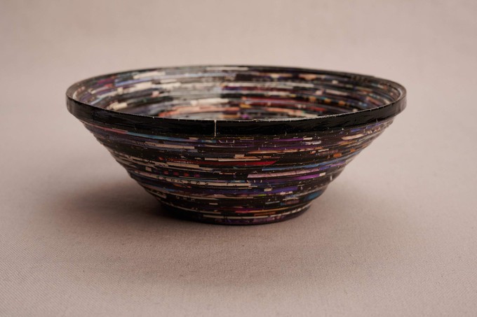 Large paper bowl "Kireka" from PEARLS OF AFRICA