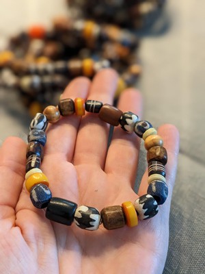 Glass bead bracelet "Maiduguri Men" *New* from PEARLS OF AFRICA