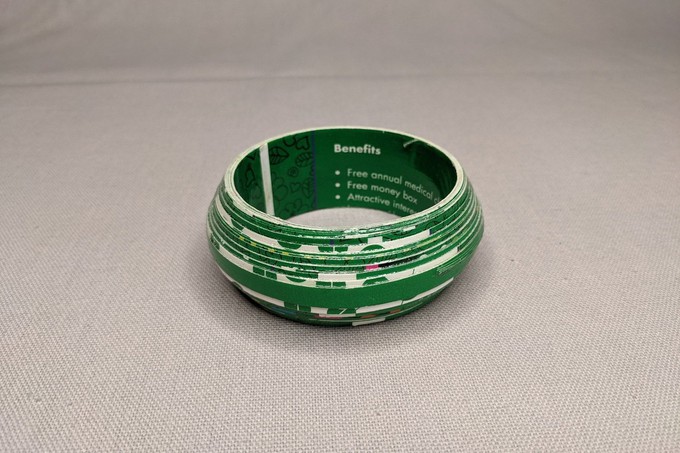 Paper bangle "Miriam Makeba" from PEARLS OF AFRICA