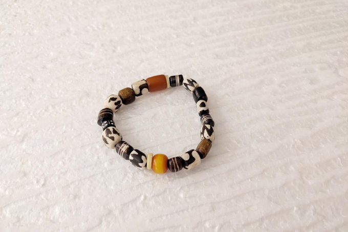Glass bead bracelet "Maiduguri Men" *New* from PEARLS OF AFRICA