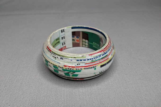 Paper bangle "Miriam Makeba" from PEARLS OF AFRICA