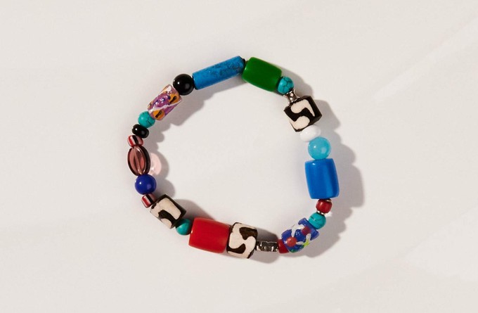 Glass bead bracelet "Maiduguri" from PEARLS OF AFRICA