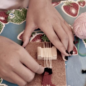 Loom set for DIY Elastic Wristband from Pepavana