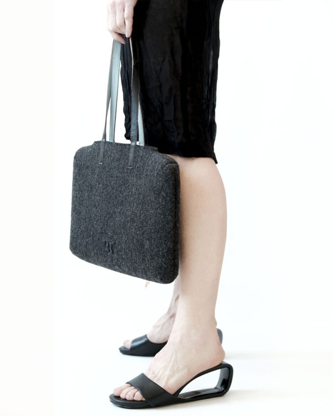 Shoulder bag Turtleneck | black mix or blond blend from Pepavana