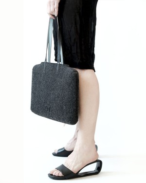 Shoulder bag Turtleneck | black mix or blond blend from Pepavana