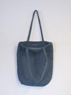 Blue Tweed Mini Shopper Bag van Pepavana