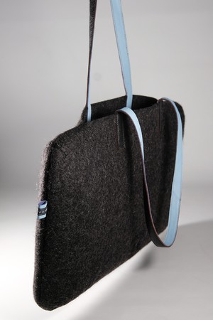 Shoulder bag Turtleneck | black mix or blond blend from Pepavana