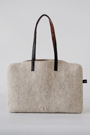 Shoulder bag Turtleneck | black mix or blond blend from Pepavana