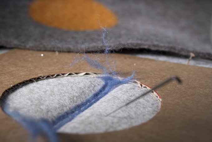 Artisan Mini Shopper Bag |  Blue Sky from Pepavana