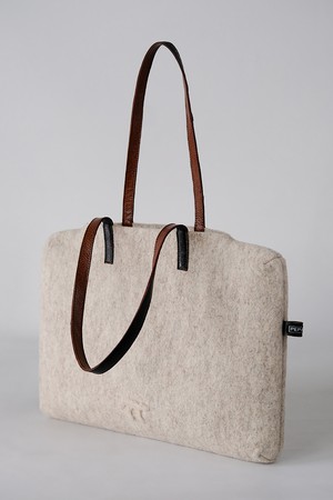 Shoulder bag Turtleneck | black mix or blond blend from Pepavana