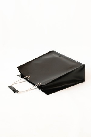 Black Retro Shopper Bag from Pepavana