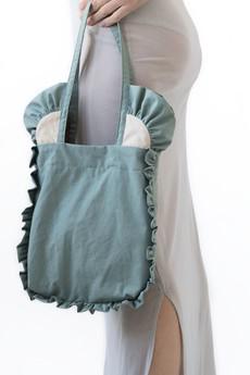 Ruffles Tote Bag in Art Deco style van Pepavana