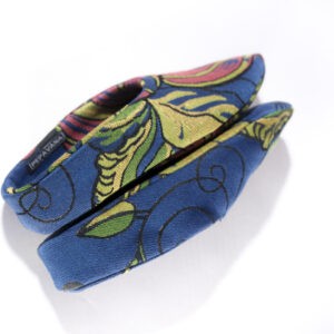 Moroccan-style carpet slippers Blue & Fruity from Pepavana